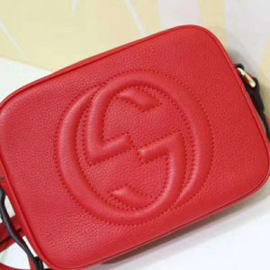 GUCCI Soho Small Leather Bag - CRIS&COCO GUCCI 'Soho' Small Leather Disco Bag. Original Bag including gift box, care book, dust bag, authenticity card. Its name may inspire nights out, but its compact size and go-to ease make this bag an everyday essential. | CRIS&COCO Authentic Quality bags and Accessories