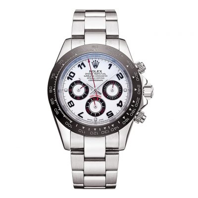 ROLEX Oyster Perpetual Cosmograph Daytona. Best quality watch including gift box, literature, dust bag, authenticity card. Water-resistant. Japanese movement. The Oyster Perpetual Cosmograph Daytona is the ultimate tool watch for those with a passion for driving and speed. Introduced in 1963, the Cosmograph Daytona was designed to meet the demands of professional racing drivers. It is an icon forever joined in name and function to the high-performance world of motorsport. More than 50 years after its creation, the Cosmograph Daytona remains in a class of its own among sport chronographs and continues to transcend time. | CRIS AND COCO | Authentic Quality Designer Bags and Luxury Accessories