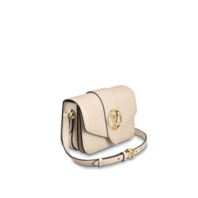 LOUIS VUITTON Pont 9. Original Quality Bag including gift box, literature, dust bag, authenticity card. The structured yet curved lines of the LV Pont 9 handbag are fashioned from smooth leather. The LV Circle, a classic House signature reinterpreted by Nicolas Ghesquière, adorns the bag’s flap and the adjustable strap’s buckle. Hidden features such as a colored leather lining and Monogram Flower magnetic closure on the flap’s underside bring subtle sophistication. | Cris and Coco Authentic quality Luxury Accessories.