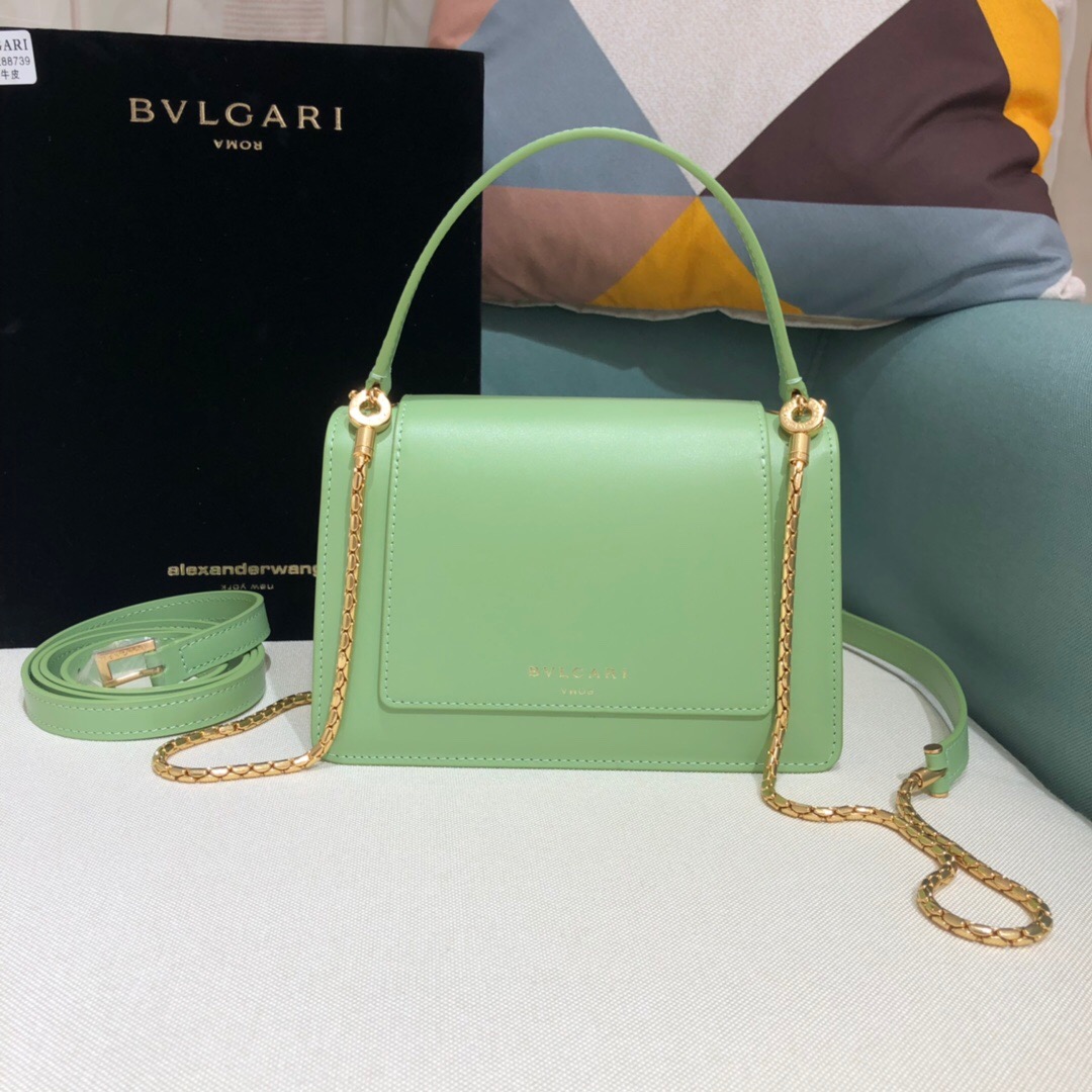 ALEXANDER WANG x BVULGARI Belt Bag - CRIS&COCO ALEXANDER WANG x BVLGARI Belt Bag. Original Quality Bag including gift box, care book, dust bag, authenticity card. The belt bag is a dream to style, as it features two detachable straps and a detachable handle and can be worn on the waist, as a crossbody bag, as a clutch or over the shoulder. BVLGARI and ALEXANDER WANG have reprised Serpenti Through The Eyes of ALEXANDER WANG for 2020, with the exciting addition of two brand new bags. While the two in-demand fashion houses may not reveal themselves to be the most obvious collaborators at a superficial glance, they have nonetheless merged to produce their latest capsule collection infusing allure with innovation. | Cris and Coco Authentic Quality designer bags and luxury accessories.