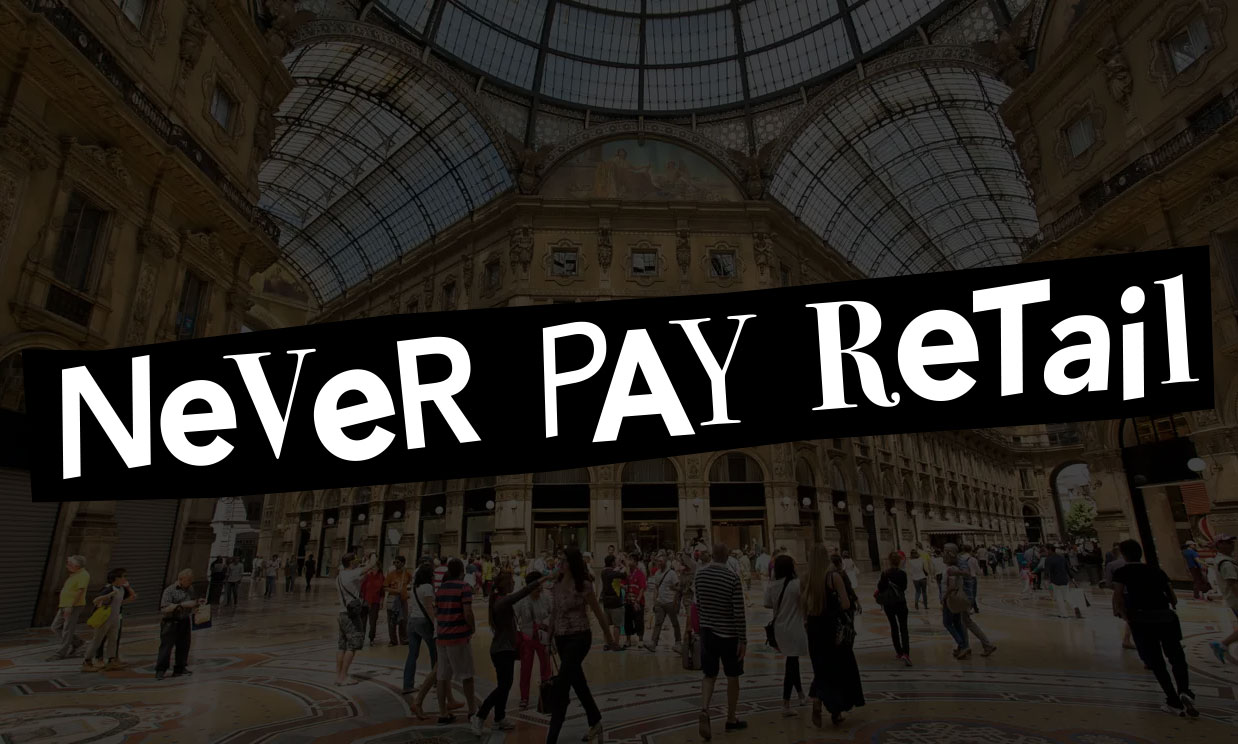 Never Pay Retail