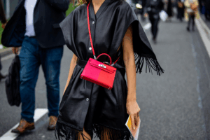 When your mini Kelly makes the biggest statement on the street.