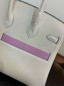 Swift Colormatic Uni Birkin. Authentic quality luxury bag crafted in genuine leather comes with authenticity card, dust bag and gift bag. Where Color Meets Craft — The Art of Birkin Reimagined. The Swift Colormatic Uni Birkin is a rare masterpiece of craftsmanship and color harmony. Expertly crafted from luxuriously soft Swift leather, this special-order Birkin reimagines classic sophistication with a playful, modern twist. Its thoughtful design includes a front zipper pocket, rear flat pocket, and the iconic short crossover flap secured by a signature turn-lock closure. Inside, a supple leather interior with both zipper and patch pockets ensures your essentials are beautifully organized. From its smooth texture to its meticulous detailing, the Swift Colormatic Uni Birkin is more than a handbag — it’s an exclusive statement of individuality and timeless Hermès artistry.